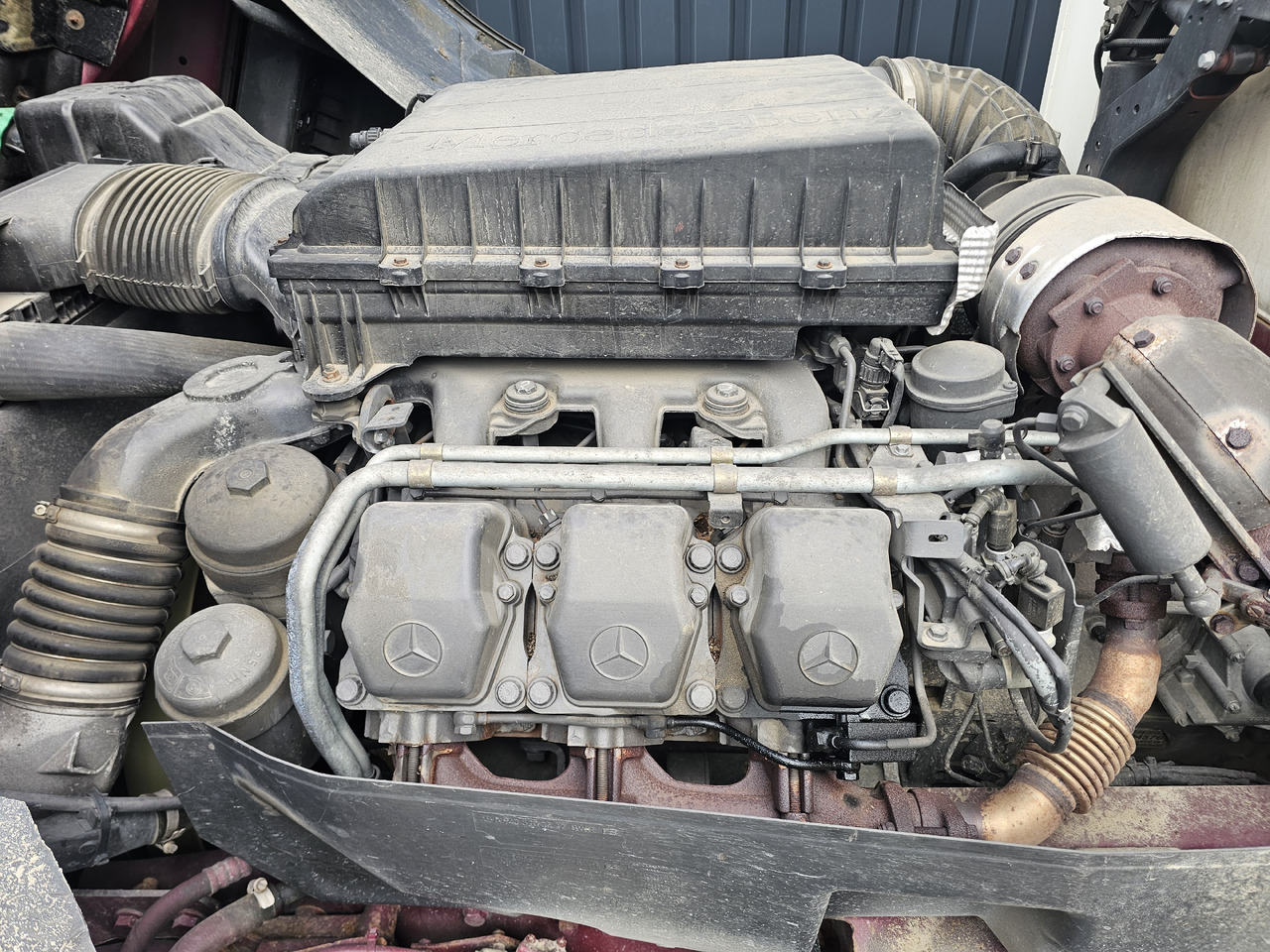 MERCEDES-BENZ ACTROS MP3/ OM501LA V6 / COMPLETE ENGINE / TOP CONDITION: 565k KM!! - Motor: foto 3 MERCEDES-BENZ ACTROS MP3/ OM501LA V6 / COMPLETE ENGINE / TOP CONDITION: 565k KM!! - Motor: foto 3