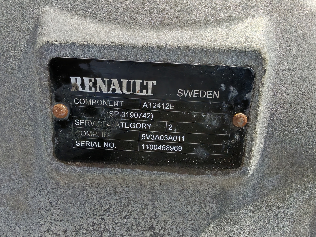 Caja de cambios RENAULT VOLVO / AT2412E I-SHIFT / COMPLETE GEARBOX: foto 6