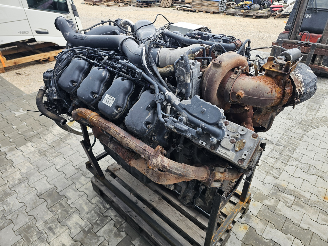 SCANIA R580 / DC16 102 V8 / EURO 6 / COMPLETE ENGINE - Motor: foto 5 SCANIA R580 / DC16 102 V8 / EURO 6 / COMPLETE ENGINE - Motor: foto 5