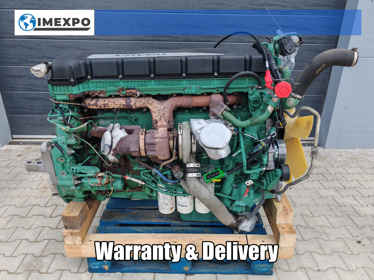 VOLVO FH4 EURO 6 / D13K460 EUVI / COMPLETE ENGINE - Motor: foto 1 VOLVO FH4 EURO 6 / D13K460 EUVI / COMPLETE ENGINE - Motor: foto 1