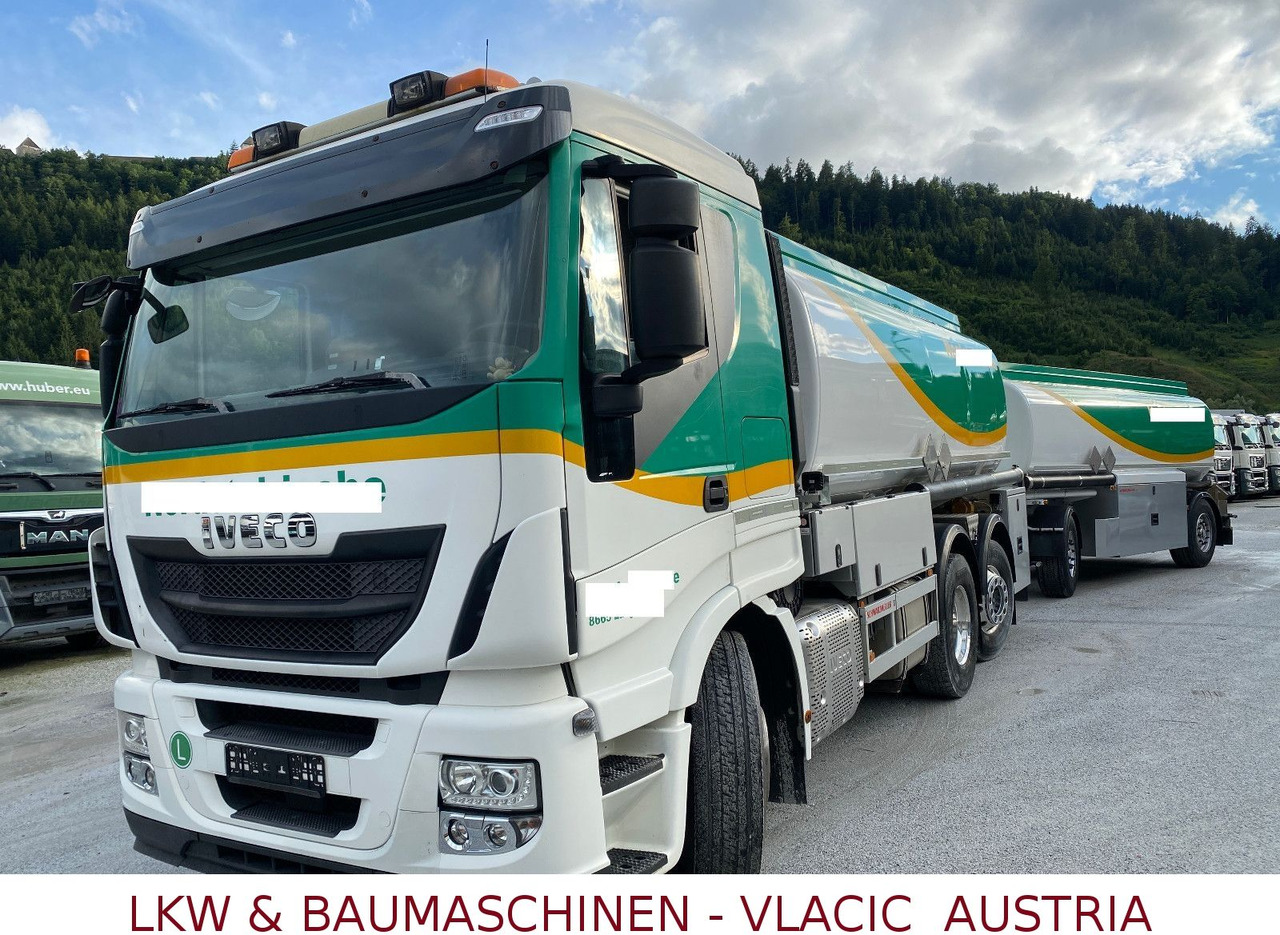 Iveco Stralis 460 Benz/Diesel Schwarzmüller-Kompletzug - Camión cisterna: foto 1 Iveco Stralis 460 Benz/Diesel Schwarzmüller-Kompletzug - Camión cisterna: foto 1