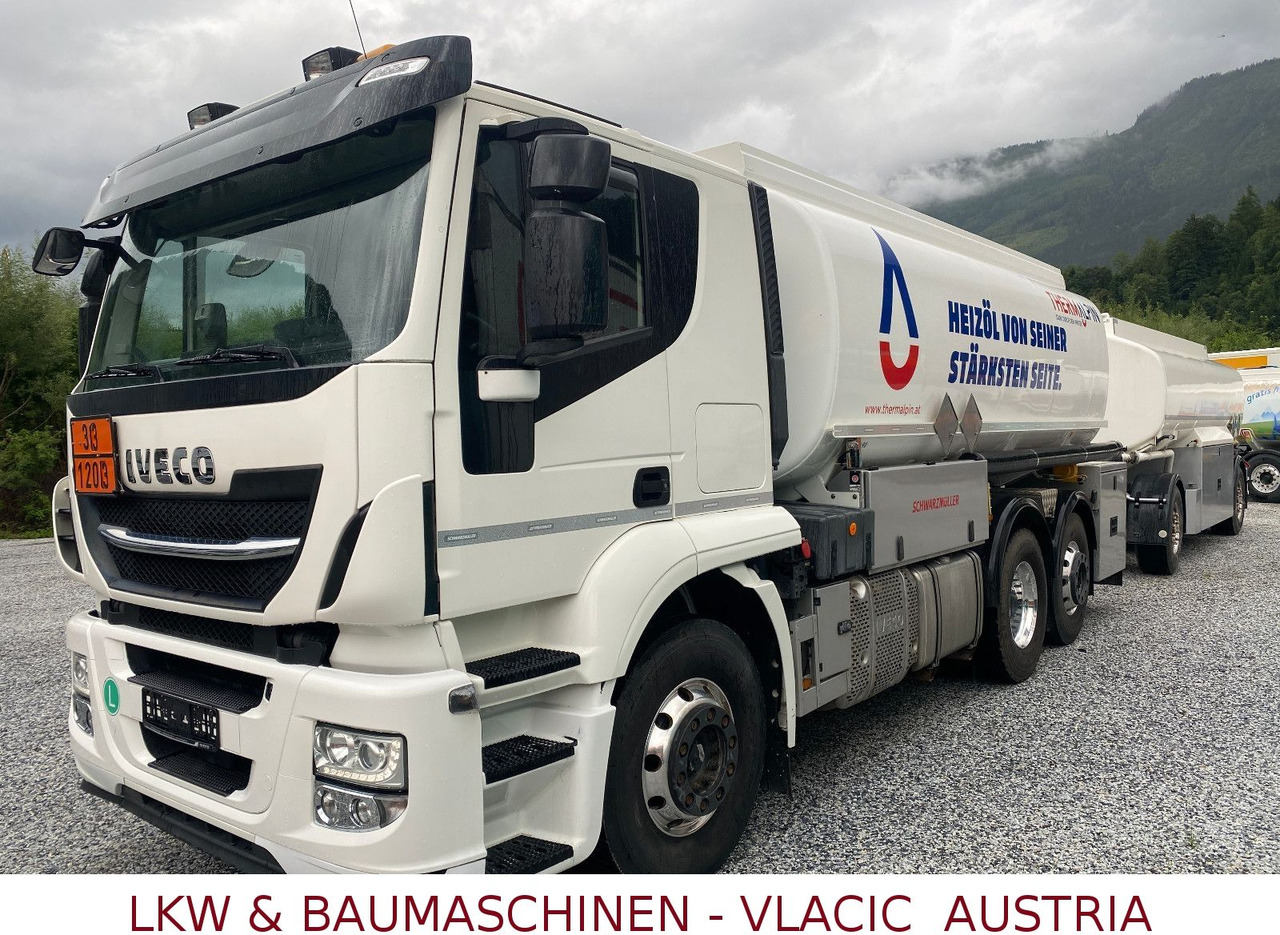 Iveco Stralis 480 SchwarzmüllerBenz/Diesel Kompletzug - Camión cisterna: foto 1 Iveco Stralis 480 SchwarzmüllerBenz/Diesel Kompletzug - Camión cisterna: foto 1