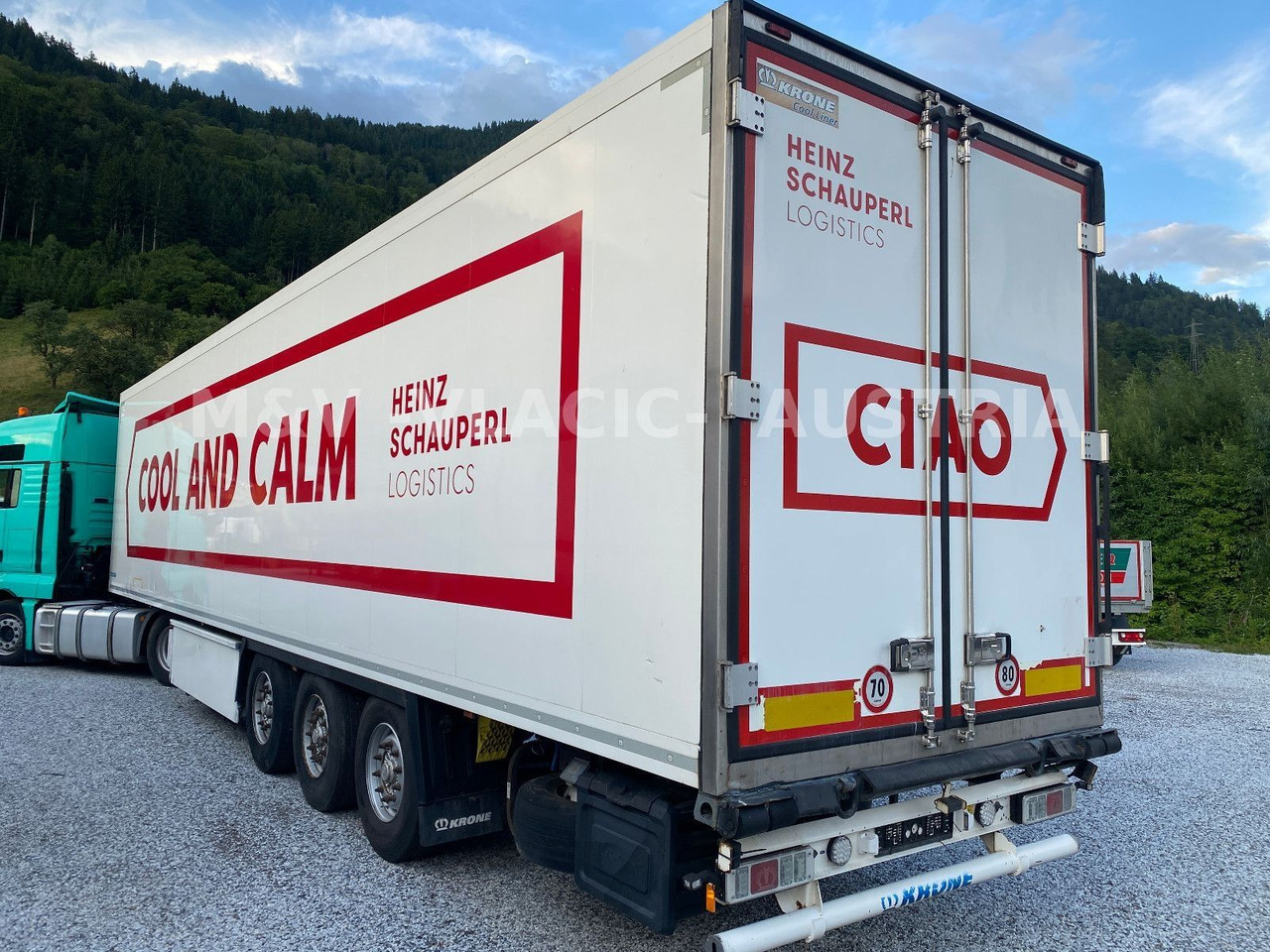Krone Doppelstock / Carrier 1950 - Semirremolque frigorífico: foto 4 Krone Doppelstock / Carrier 1950 - Semirremolque frigorífico: foto 4