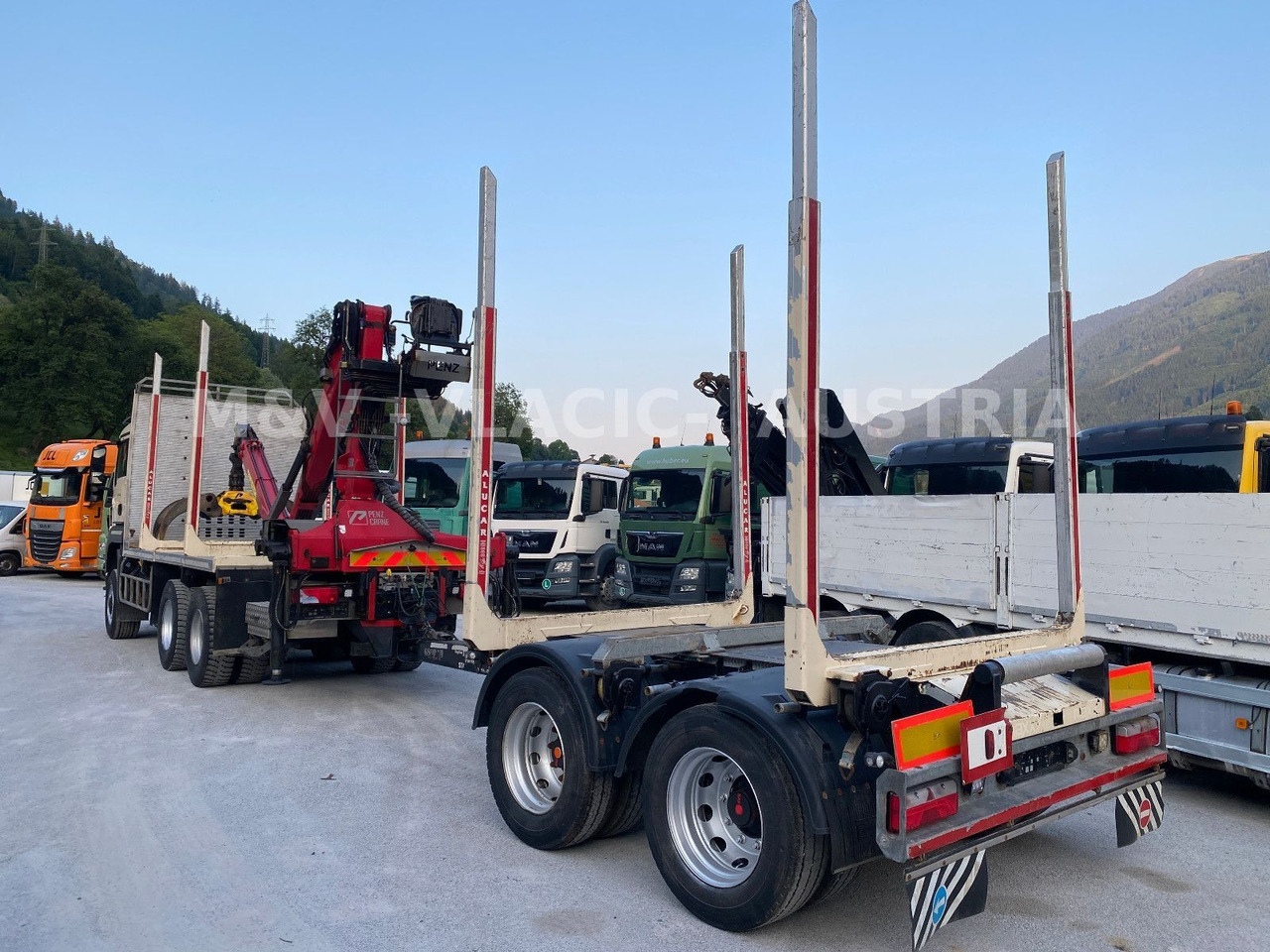 Leasing de  MAN 33.500 6X6 mit Kran PENZ 12Z MAN 33.500 6X6 mit Kran PENZ 12Z: foto 14
