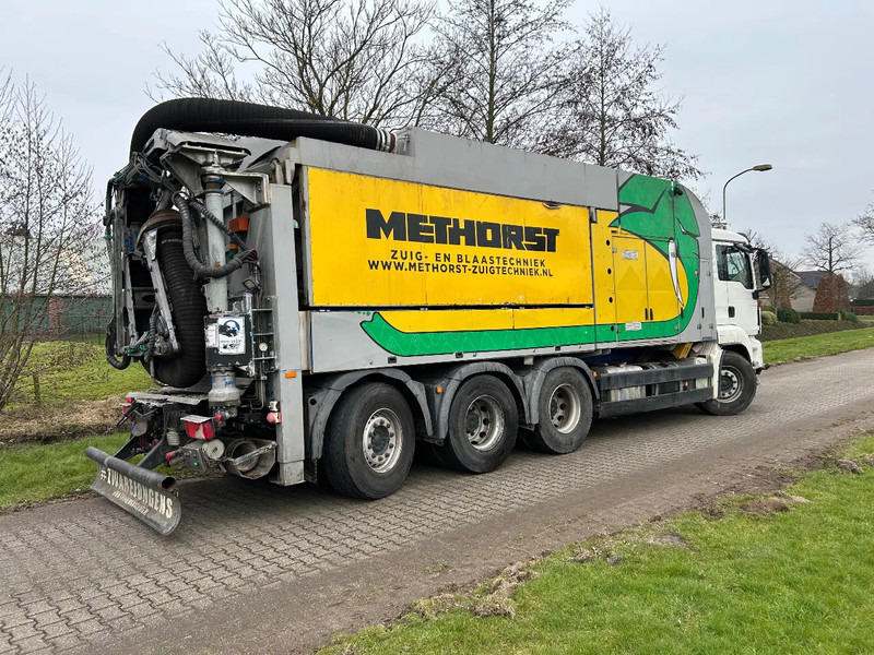 Limpieza de alcantarillado MAN TGS | MTS | SUCTION - SAUGBAGGER - EXCAVATOR - GRONDZUIGER | LOW KM |: foto 19