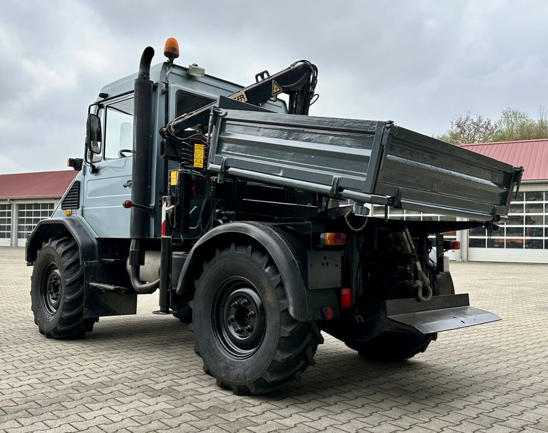 Unimog 130 - U130 418 74426 mit Kran und Winde Mer - Camión volquete: foto 5 Unimog 130 - U130 418 74426 mit Kran und Winde Mer - Camión volquete: foto 5