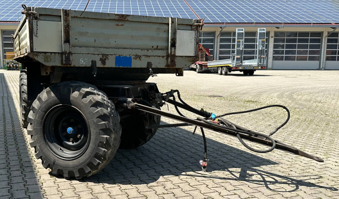 Unimog Anhänger 3 Seitenkipper Müller Mitteltal KD - Remolque volquete: foto 2 Unimog Anhänger 3 Seitenkipper Müller Mitteltal KD - Remolque volquete: foto 2
