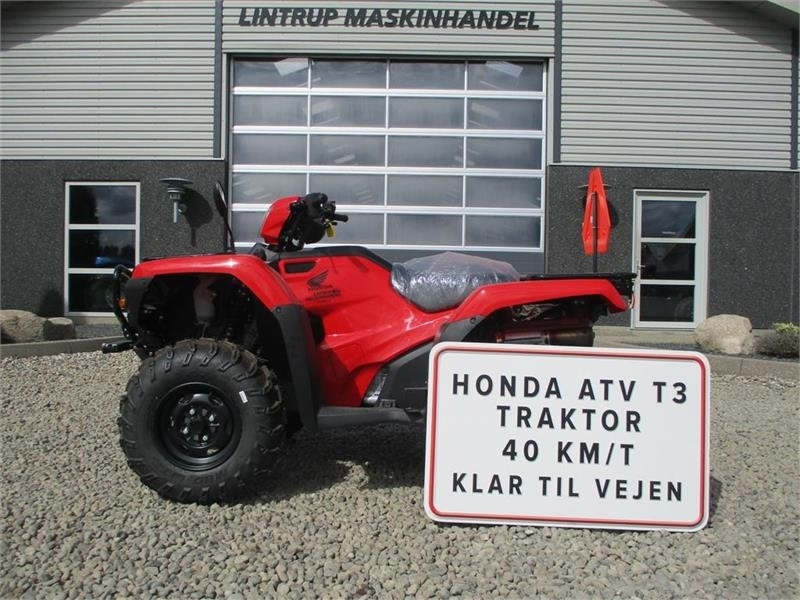 Cuadrimoto Honda TRX 520 FE Traktor STORT LAGER AF HONDA ATV. Vi h: foto 1