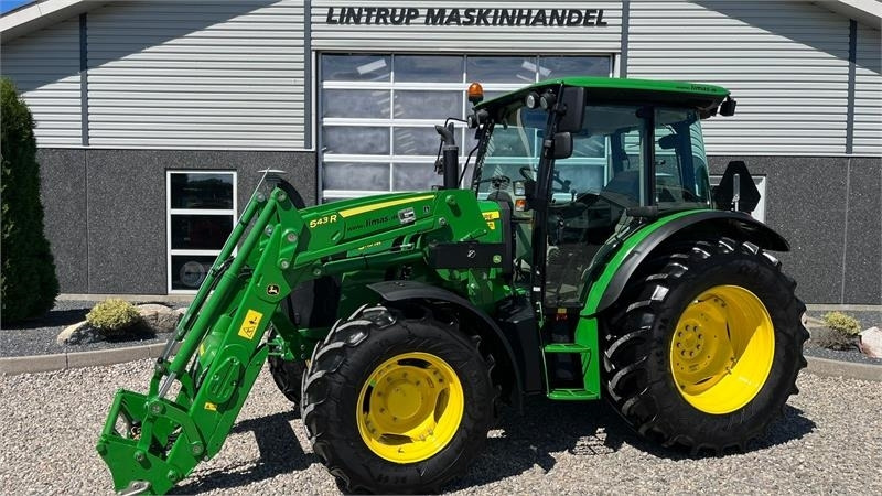 John Deere 5115M Med frontlæsser, som ny - Tractor: foto 1 John Deere 5115M Med frontlæsser, som ny - Tractor: foto 1