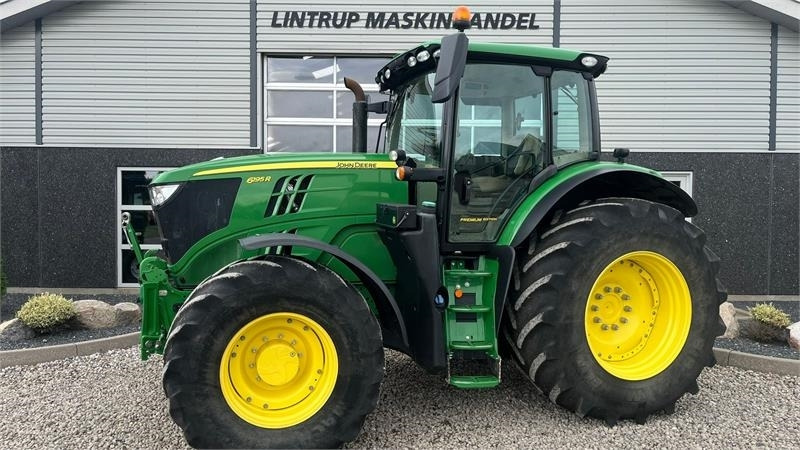 John Deere 6195R Premium Edition med frontlift - Tractor: foto 1 John Deere 6195R Premium Edition med frontlift - Tractor: foto 1