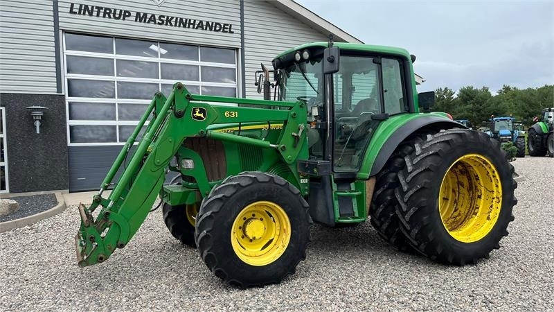 John Deere 6320 m/JD 631 Frontlæsser AutoPower og TLS affjed - Tractor: foto 2 John Deere 6320 m/JD 631 Frontlæsser AutoPower og TLS affjed - Tractor: foto 2