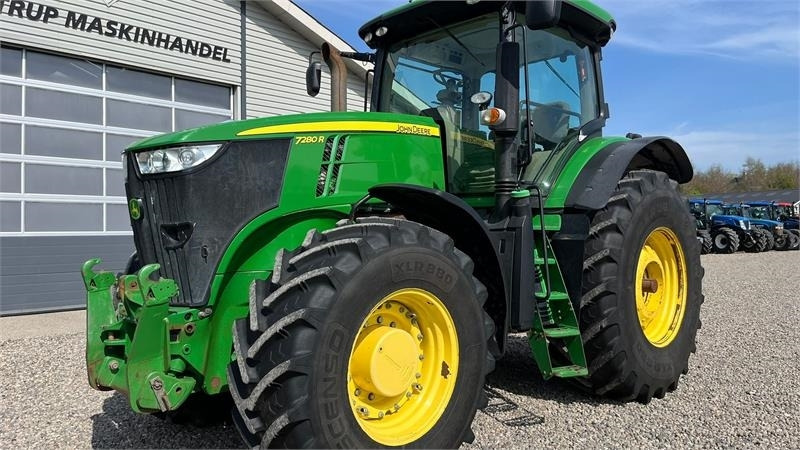 John Deere 7280R Næsten nye dæk, Autopower og frontlift - Tractor: foto 1 John Deere 7280R Næsten nye dæk, Autopower og frontlift - Tractor: foto 1