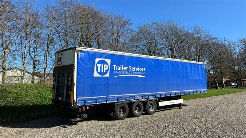 Krone Sættevogn med lift i bag SDP 27 eLB4-CS med lift i - Semirremolque lona: foto 3 Krone Sættevogn med lift i bag SDP 27 eLB4-CS med lift i - Semirremolque lona: foto 3