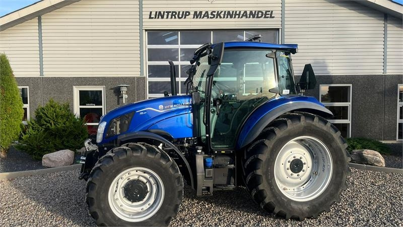 New Holland T5.100 Blue Power udstyrs model, med brede hjul, f - Tractor: foto 1 New Holland T5.100 Blue Power udstyrs model, med brede hjul, f - Tractor: foto 1