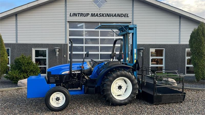 New Holland TN55D Med Byggelift - Tractor: foto 1 New Holland TN55D Med Byggelift - Tractor: foto 1