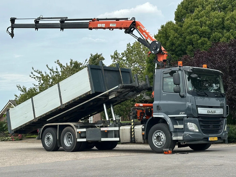 DAF CF 370 EURO6!!6x2!KRAAN/KRAN/KABEL/ABROLLKIPPER!!2014!! - Camión con equipo de cable, Camión grúa: foto 3 DAF CF 370 EURO6!!6x2!KRAAN/KRAN/KABEL/ABROLLKIPPER!!2014!! - Camión con equipo de cable, Camión grúa: foto 3