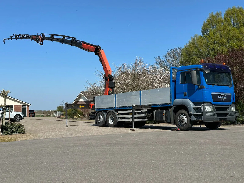 MAN TGA 26.440 6x4 HYDRODRIVE!!PALFINGER 29tm Fly jib/!!!ROOF/DACH/MONTAGE!!MANUTENTION!! CRANE!! - Camión grúa: foto 1 MAN TGA 26.440 6x4 HYDRODRIVE!!PALFINGER 29tm Fly jib/!!!ROOF/DACH/MONTAGE!!MANUTENTION!! CRANE!! - Camión grúa: foto 1