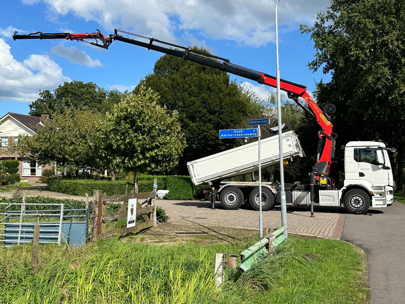 MAN TGS 26.430 2022!EURO6!! 6x2!! PALFINGER 23tm+JIB+LIER/WINCH!!DREISEITEN KIPPER/BORDMATIC!!9tkm - Camión volquete, Camión grúa: foto 3 MAN TGS 26.430 2022!EURO6!! 6x2!! PALFINGER 23tm+JIB+LIER/WINCH!!DREISEITEN KIPPER/BORDMATIC!!9tkm - Camión volquete, Camión grúa: foto 3