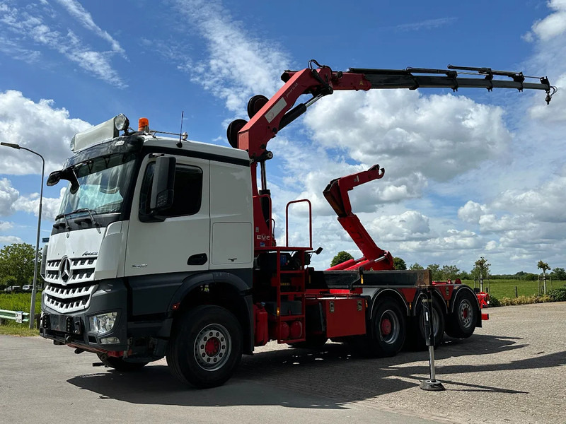 Mercedes-Benz Arocs 3251 8x4 TRIPLE!!26TM KRAAN/HAAK!!EURO6!!TOP! - Camión multibasculante, Camión grúa: foto 4 Mercedes-Benz Arocs 3251 8x4 TRIPLE!!26TM KRAAN/HAAK!!EURO6!!TOP! - Camión multibasculante, Camión grúa: foto 4