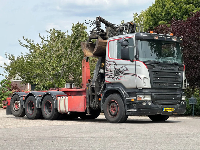 Scania R420 8x4 TRIPLE!!Z-KRAAN/HAAK!! MANUELL!!!SCHROTT/METALL!! - Camión multibasculante, Camión grúa: foto 2 Scania R420 8x4 TRIPLE!!Z-KRAAN/HAAK!! MANUELL!!!SCHROTT/METALL!! - Camión multibasculante, Camión grúa: foto 2