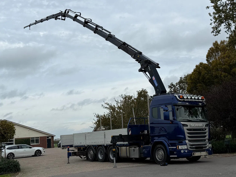 Scania R450 8X4 TRIPLE !!EURO6!! 50TM/JIB/!!TOP!!ROOF/DACH/MONTAGE!!MANUTENTION!! CRANE!!GRUE!! - Camión grúa: foto 1 Scania R450 8X4 TRIPLE !!EURO6!! 50TM/JIB/!!TOP!!ROOF/DACH/MONTAGE!!MANUTENTION!! CRANE!!GRUE!! - Camión grúa: foto 1