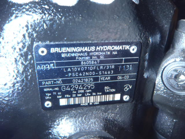 Brueninghaus Hydromatik LA10VO71DFLR/31R-PSC42N00-S1463 - - Bomba hidráulica para Maquinaria de construcción: foto 3 Brueninghaus Hydromatik LA10VO71DFLR/31R-PSC42N00-S1463 - - Bomba hidráulica para Maquinaria de construcción: foto 3