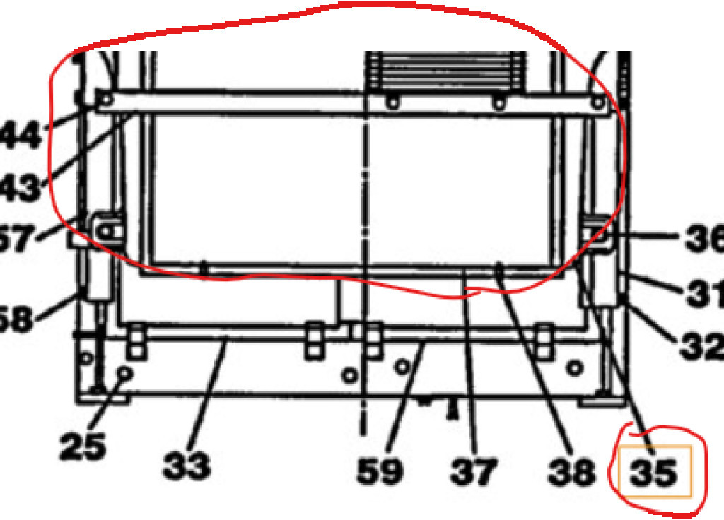 Case LN001750 - Intercooler para Maquinaria de construcción: foto 1 Case LN001750 - Intercooler para Maquinaria de construcción: foto 1