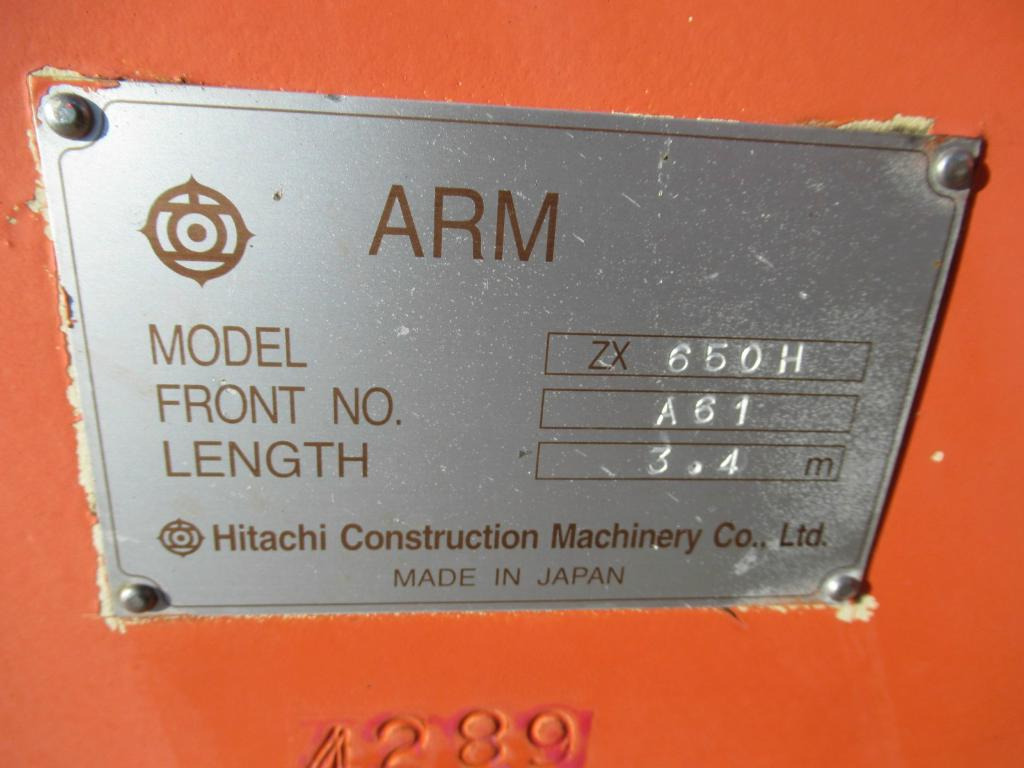 Hitachi ZX650 - - Brazo para Maquinaria de construcción: foto 5 Hitachi ZX650 - - Brazo para Maquinaria de construcción: foto 5