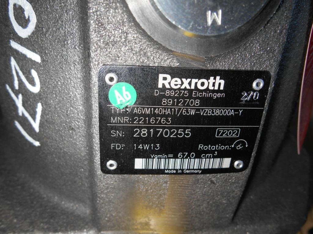 Motor hidráulico para Maquinaria de construcción New Holland 8912708: foto 6