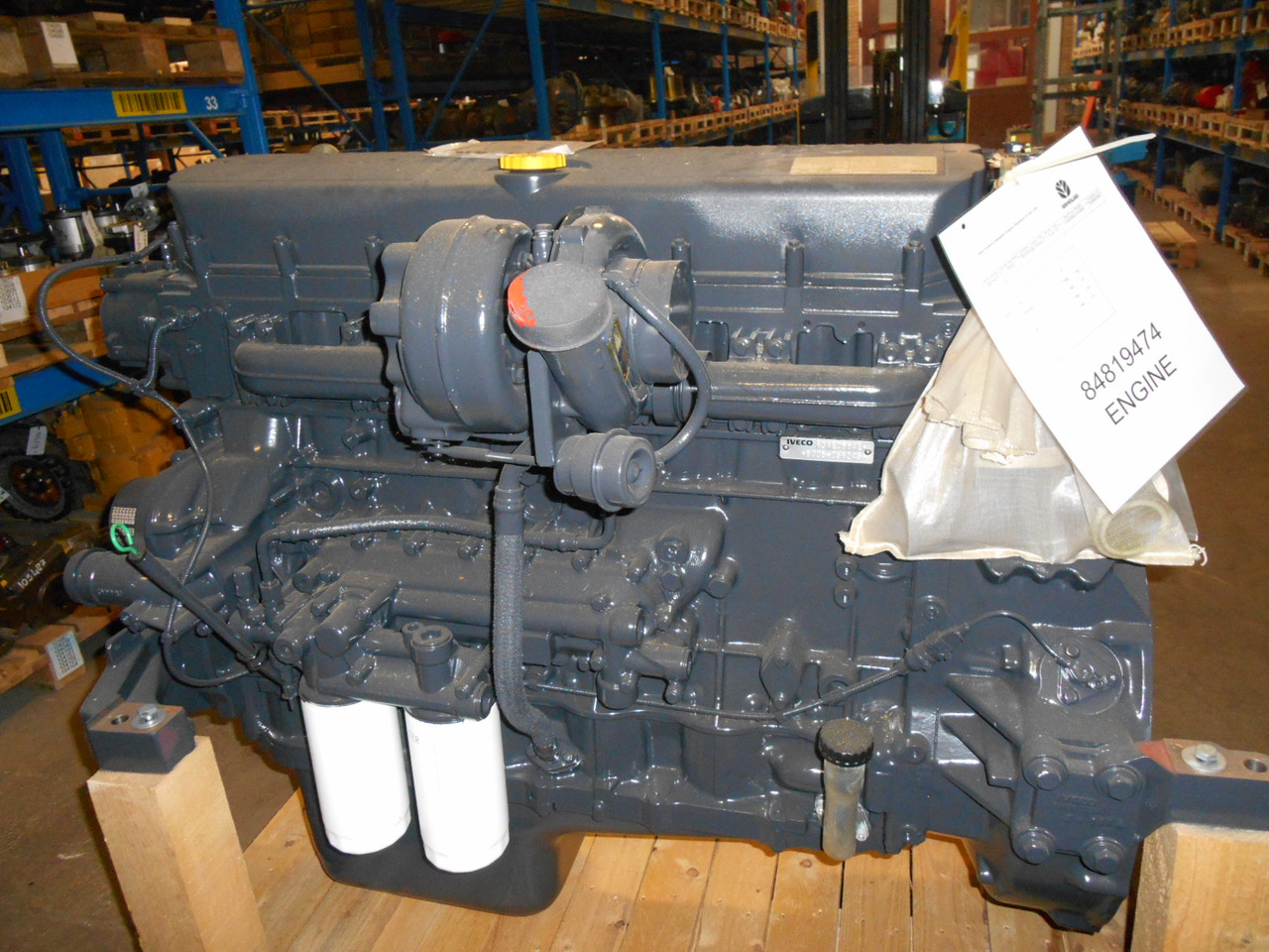 New Holland AG / Combines 84819474 - Motor para Maquinaria de construcción: foto 1 New Holland AG / Combines 84819474 - Motor para Maquinaria de construcción: foto 1