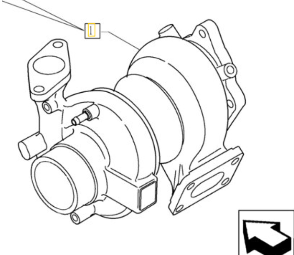New Holland VA4933500701 - Turbocompresor para Maquinaria de construcción: foto 1 New Holland VA4933500701 - Turbocompresor para Maquinaria de construcción: foto 1