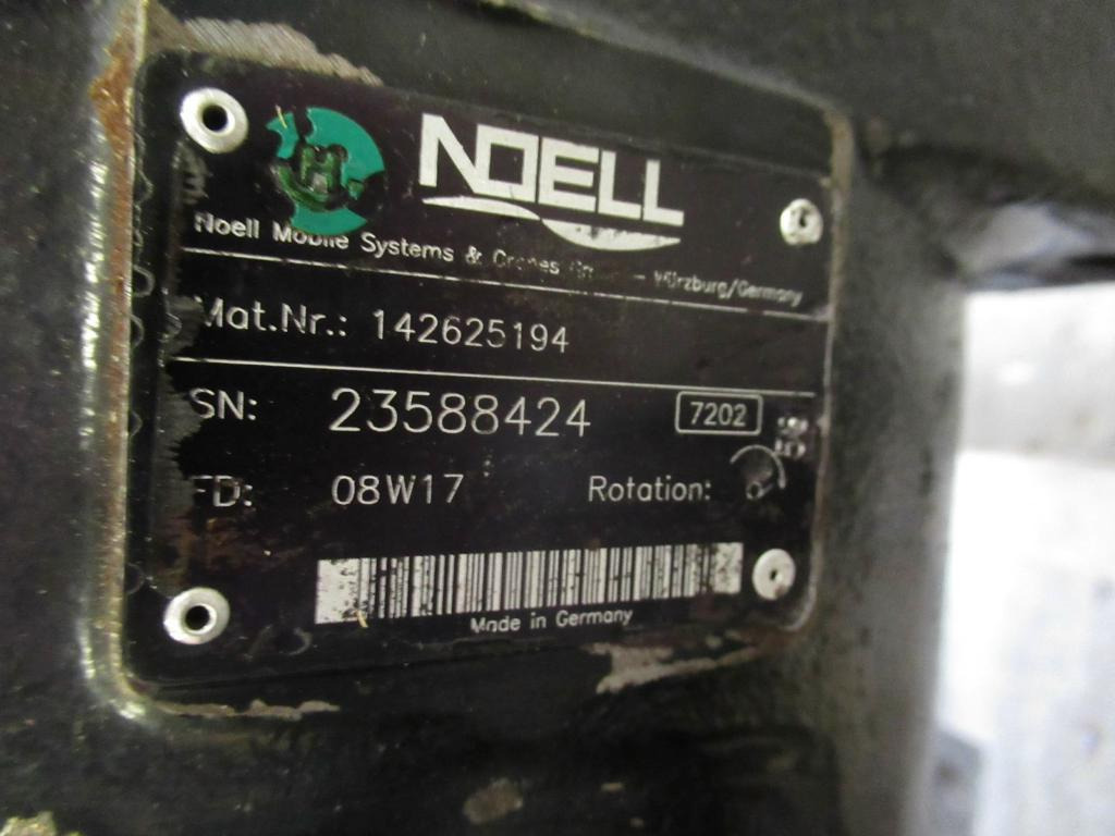 Terex Noell 142625194 - - Bomba hidráulica para Maquinaria de construcción: foto 5 Terex Noell 142625194 - - Bomba hidráulica para Maquinaria de construcción: foto 5