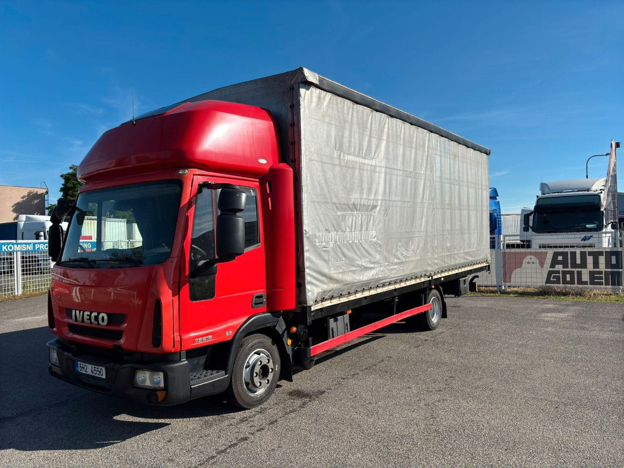 Iveco EuroCargo 75E16 - Furgoneta con lona: foto 1 Iveco EuroCargo 75E16 - Furgoneta con lona: foto 1