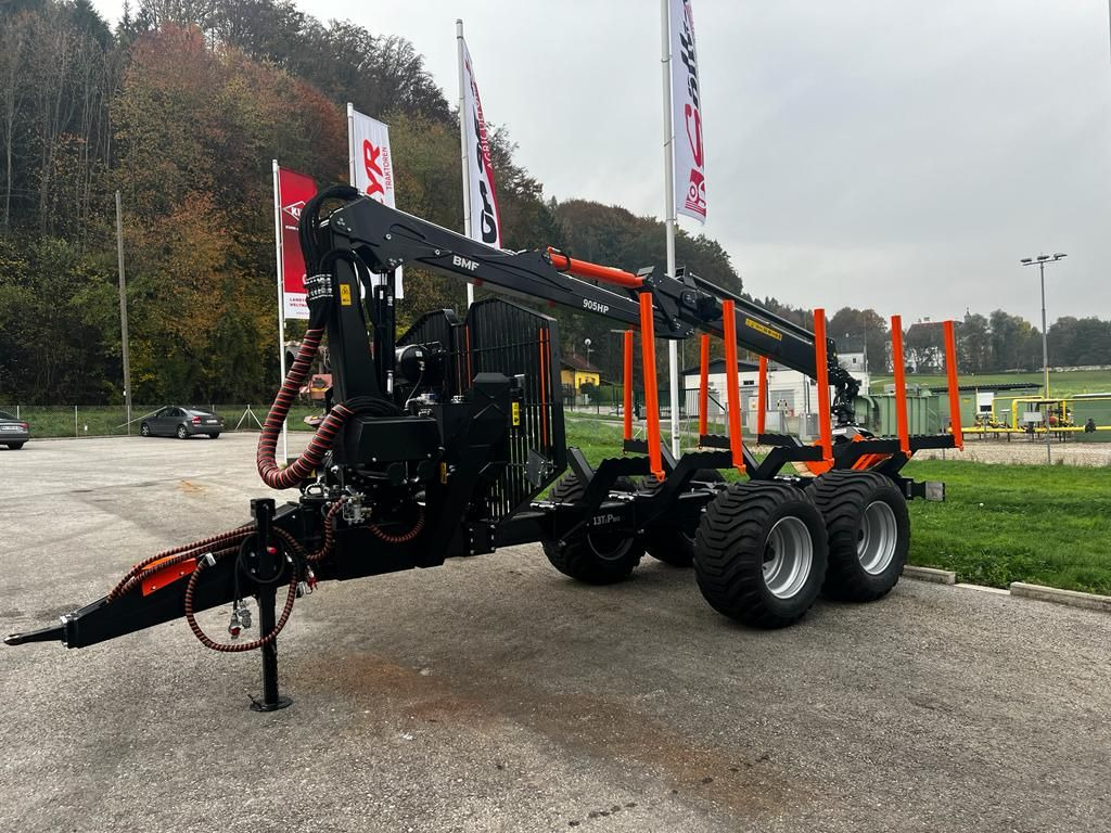 BMF BMF 13T1 PRO mit BMF 905 HP Kran - Remolque forestal: foto 5 BMF BMF 13T1 PRO mit BMF 905 HP Kran - Remolque forestal: foto 5