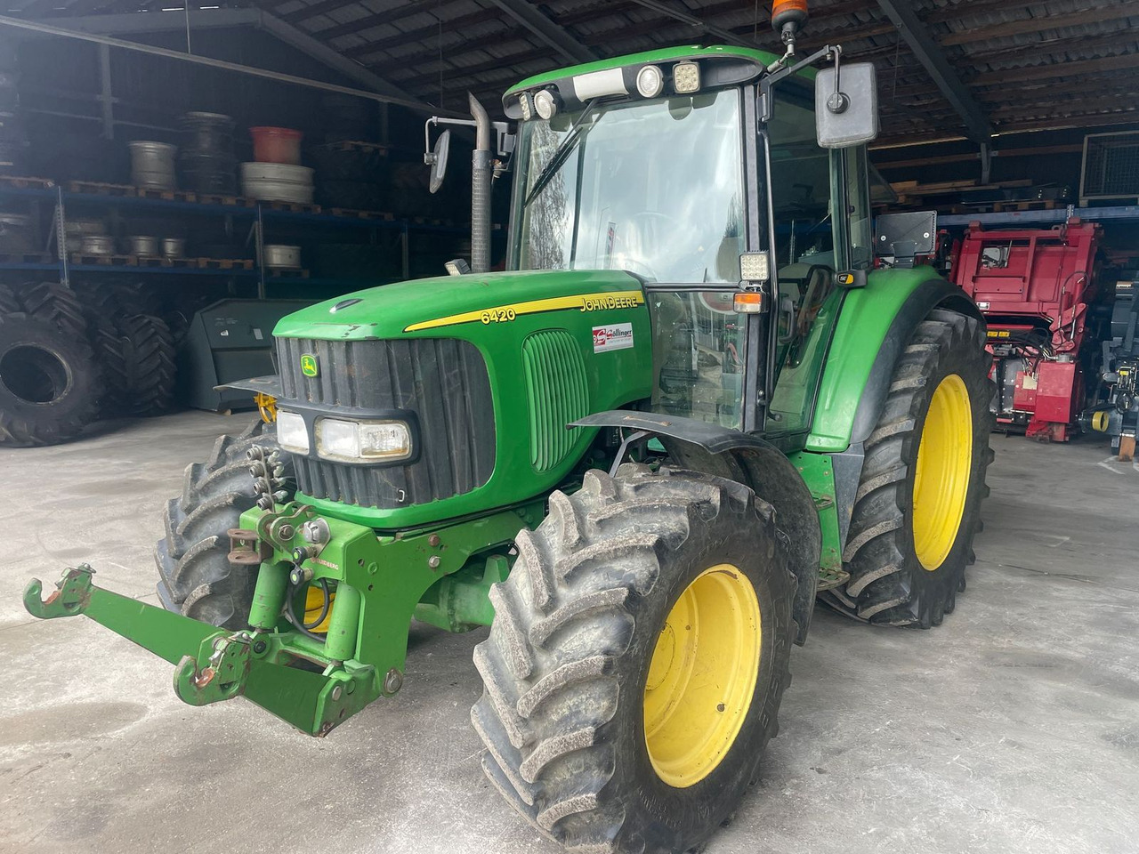 John Deere 6420 SE - Tractor: foto 1 John Deere 6420 SE - Tractor: foto 1