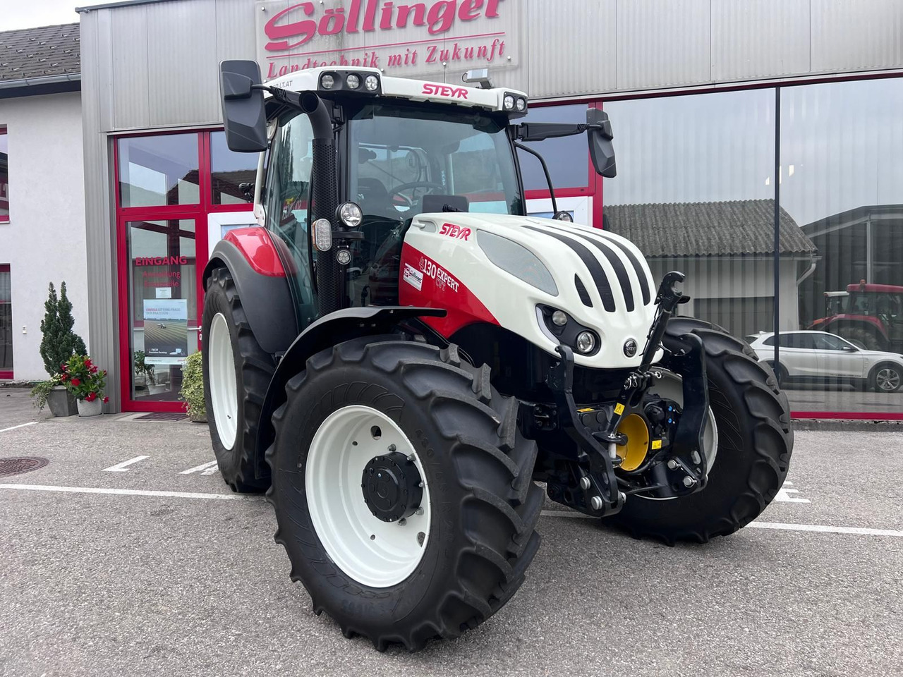 Steyr 4130 Expert CVT - Tractor: foto 3 Steyr 4130 Expert CVT - Tractor: foto 3