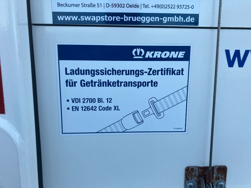 Caja cerrada Krone Wechselbrücke Koffer: foto 10 Caja cerrada Krone Wechselbrücke Koffer: foto 10