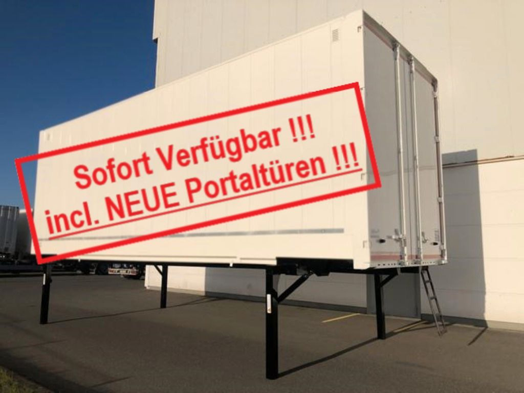 Krone Wechselkoffer Heck Portaltüren - Caja cerrada: foto 1 Krone Wechselkoffer Heck Portaltüren - Caja cerrada: foto 1