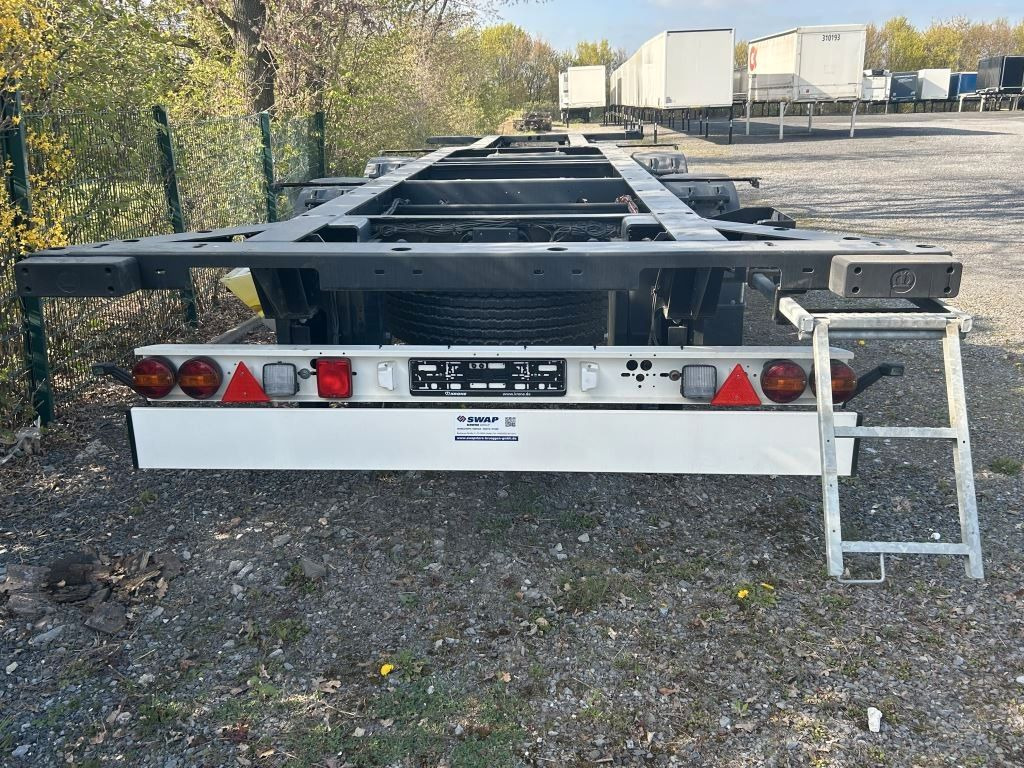 Krone Zentralachsfahrgestell für Festaufbauten - Remolque portacontenedore/ Intercambiable: foto 5 Krone Zentralachsfahrgestell für Festaufbauten - Remolque portacontenedore/ Intercambiable: foto 5