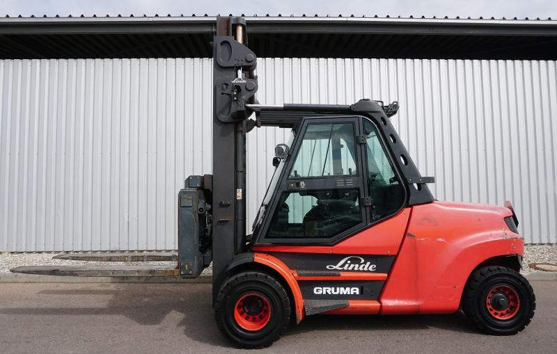 Linde H 80 D/1100 396-02 - Carretilla elevadora diésel: foto 4 Linde H 80 D/1100 396-02 - Carretilla elevadora diésel: foto 4