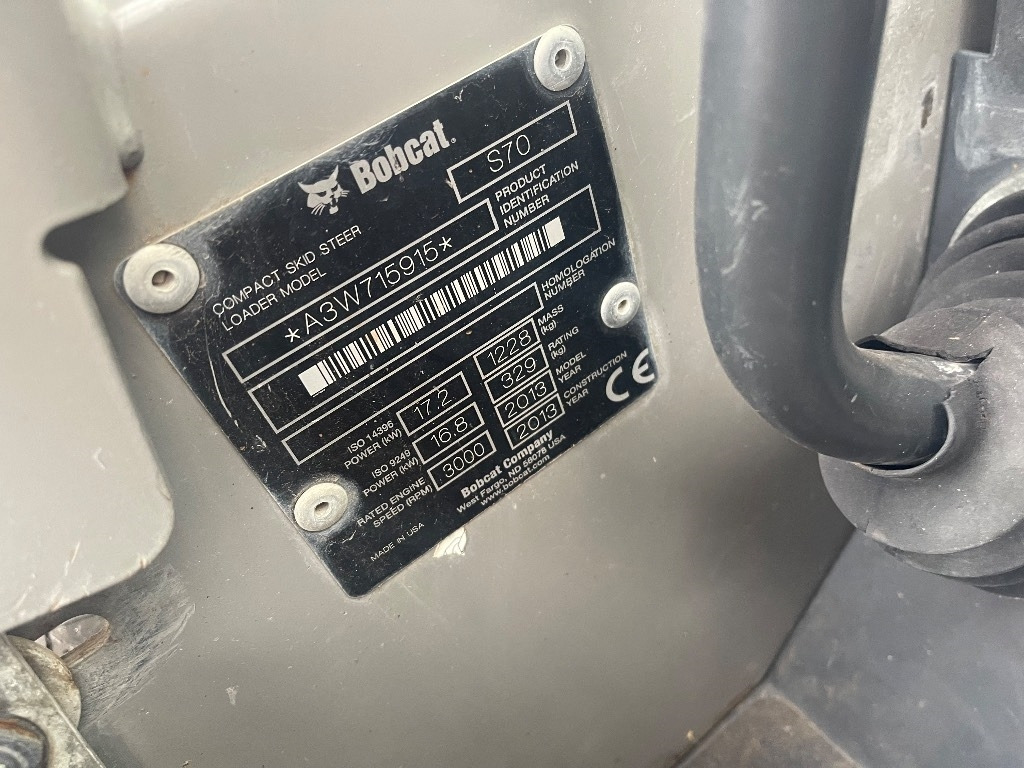Minicargadora Bobcat S 70: foto 6