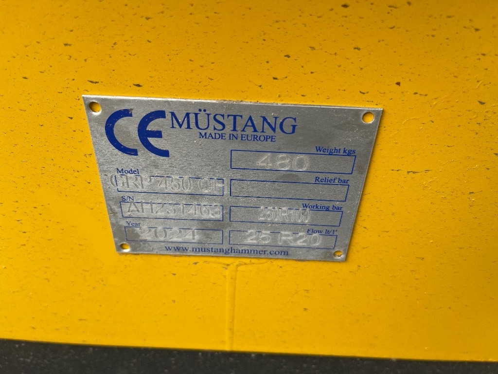 Mustang GRP 450 ch - Pinza de manipulación para Maquinaria de construcción: foto 3 Mustang GRP 450 ch - Pinza de manipulación para Maquinaria de construcción: foto 3