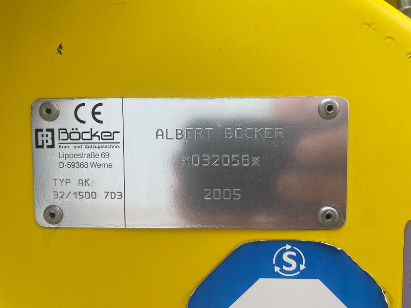 Böcker AK 32/1500 - Grúa todo terreno: foto 3 Böcker AK 32/1500 - Grúa todo terreno: foto 3