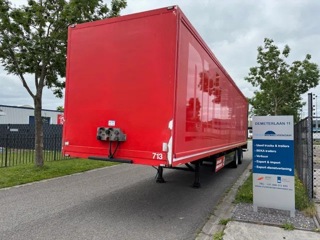 Vogelzang Closed box steering axle 2.5 ton taillift set batteries - Semirremolque caja cerrada: foto 1 Vogelzang Closed box steering axle 2.5 ton taillift set batteries - Semirremolque caja cerrada: foto 1