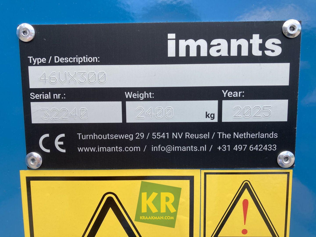 46VX300 MKIV Imants - Rotocultivador: foto 2 46VX300 MKIV Imants - Rotocultivador: foto 2