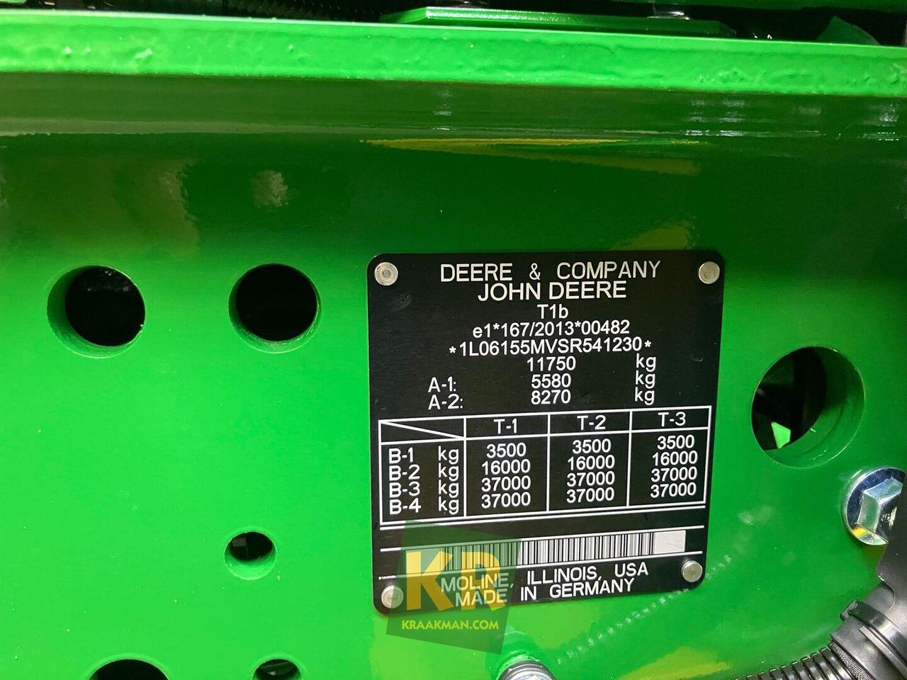 6M 155 John Deere - Tractor: foto 4 6M 155 John Deere - Tractor: foto 4