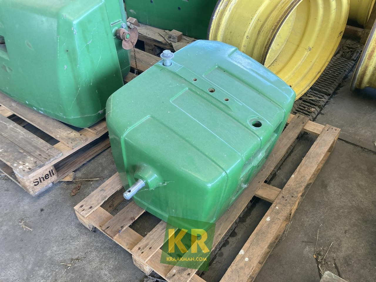 900 kg John Deere - Contrapeso: foto 1 900 kg John Deere - Contrapeso: foto 1