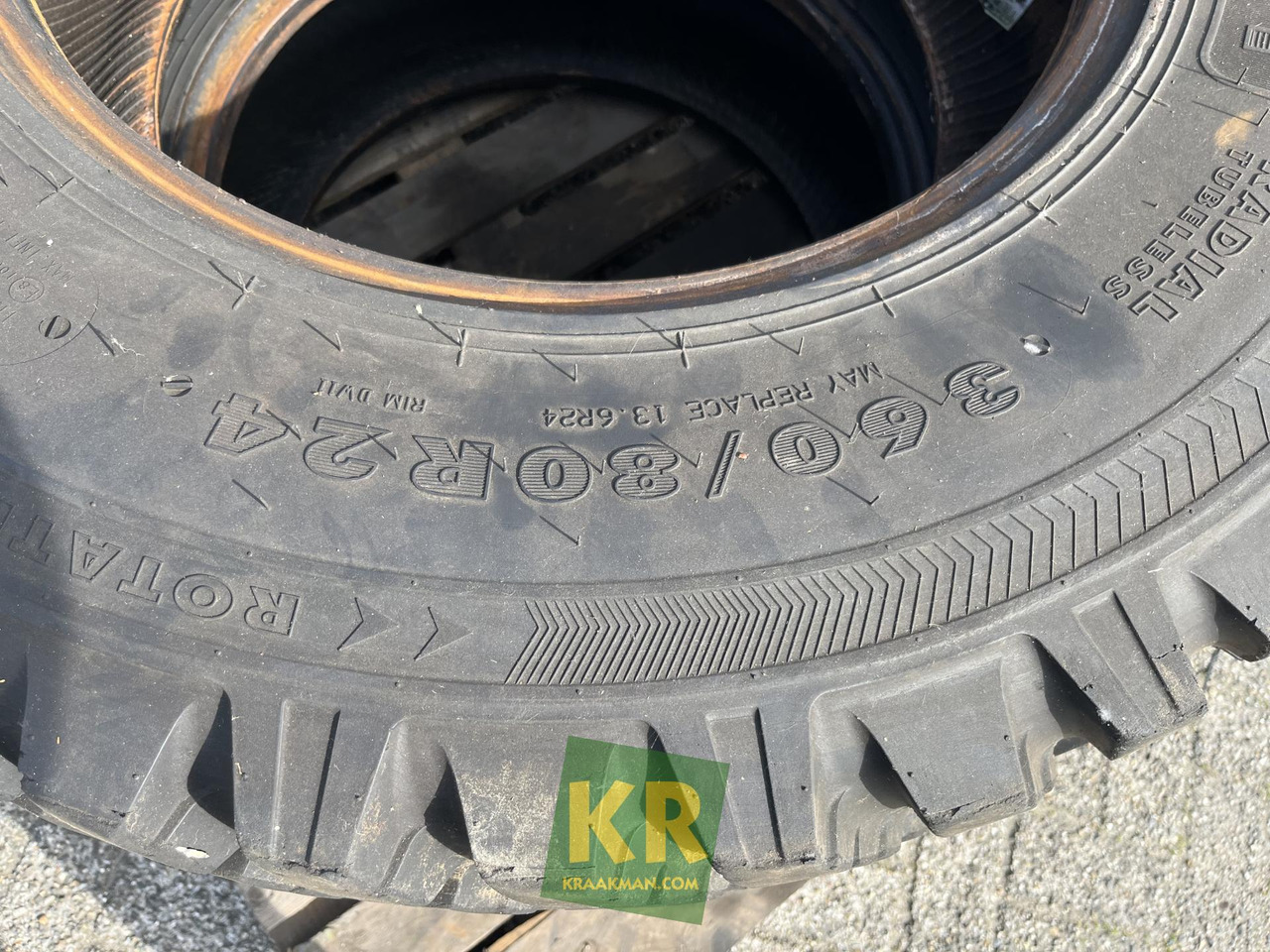 Onbekend merk Nokian 360/80R24 Tri 2 - Neumático para Maquinaria agrícola: foto 3 Onbekend merk Nokian 360/80R24 Tri 2 - Neumático para Maquinaria agrícola: foto 3
