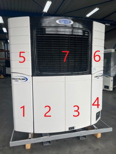 Carrier Vector Panels - Refrigerador: foto 1 Carrier Vector Panels - Refrigerador: foto 1