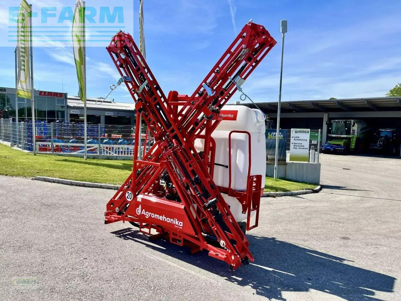Pulverizador arrastrado Agromehanika ags 1200: foto 18